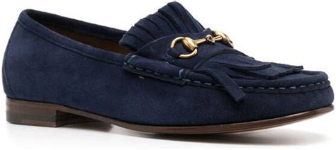 gucci loafers dames blauw|Gucci women's loafers.